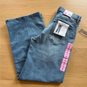 Nine West Women’s High Rise Wide Leg Jeans - Light Wash (Size 6) NWT